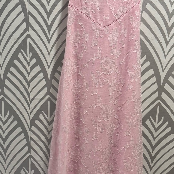 Princess Polly Pink Halter Sleeveless Gown - Picture 7 of 10